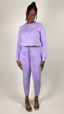  Pastel Sweatsuit - Lavender