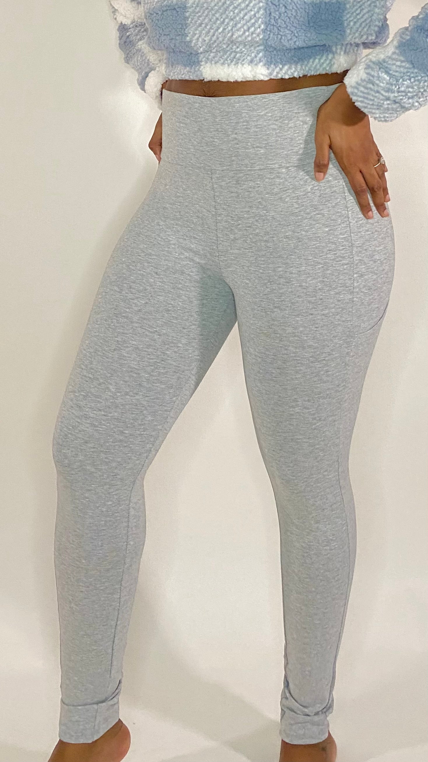 Cotton High Waist Leggings – STN - Second to None